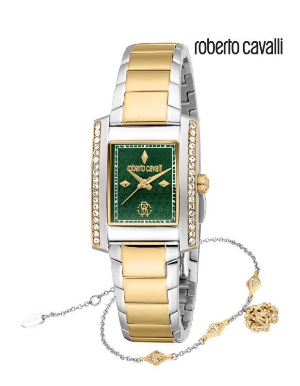 Roberto Cavalli Ladies Watch with Bracelet
